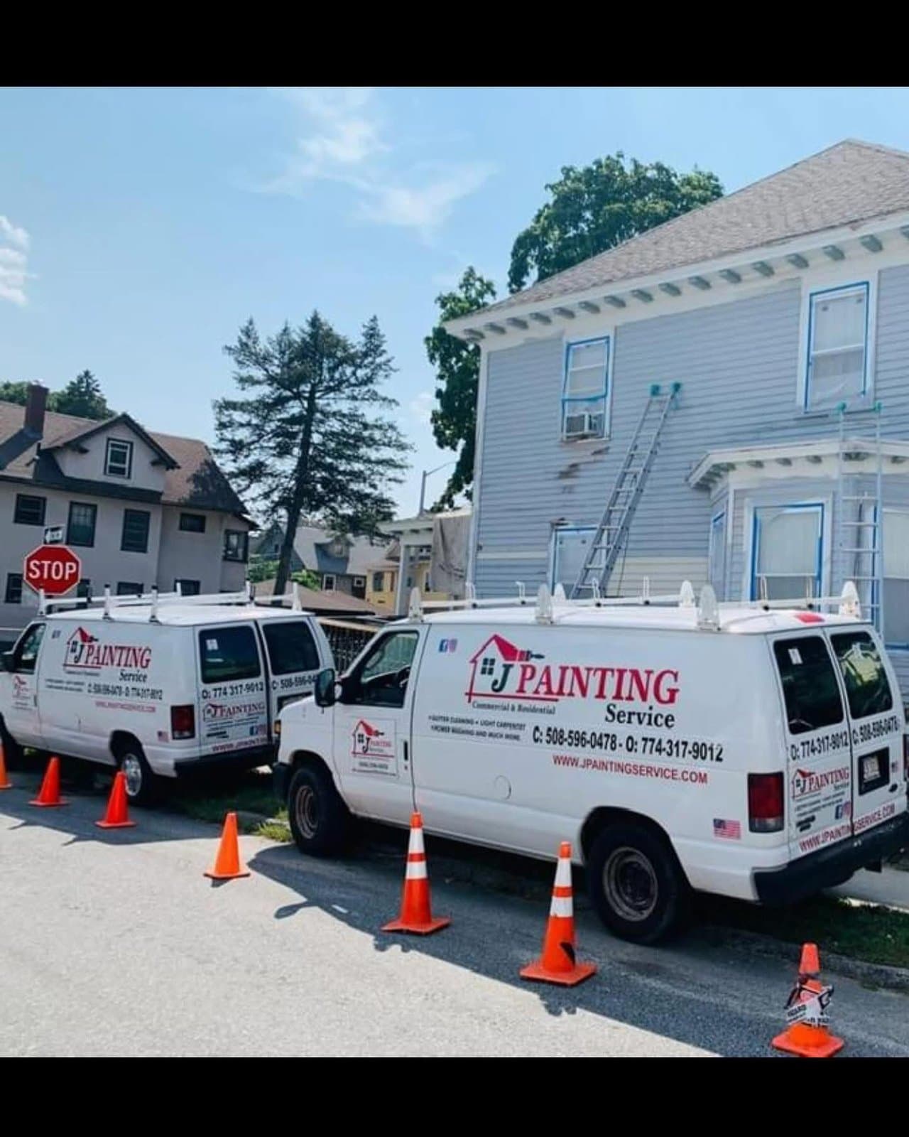 J Painting Service team ready for your free estimate